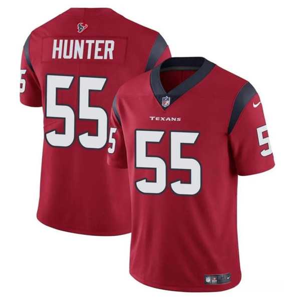 Men & Women & Youth Houston Texans #55 Danielle Hunter Red Vapor Untouchable Limited Football Stitched Jersey->houston texans->NFL Jersey